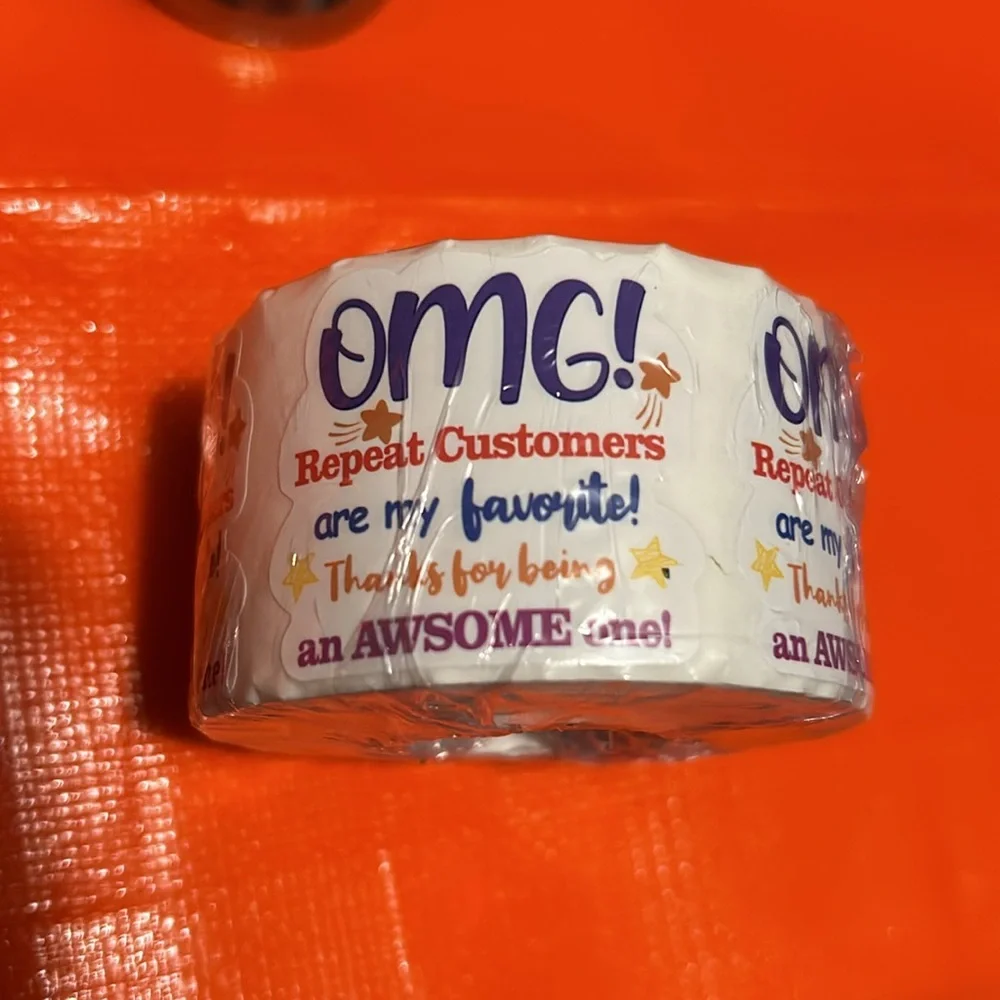 Roll of stickers